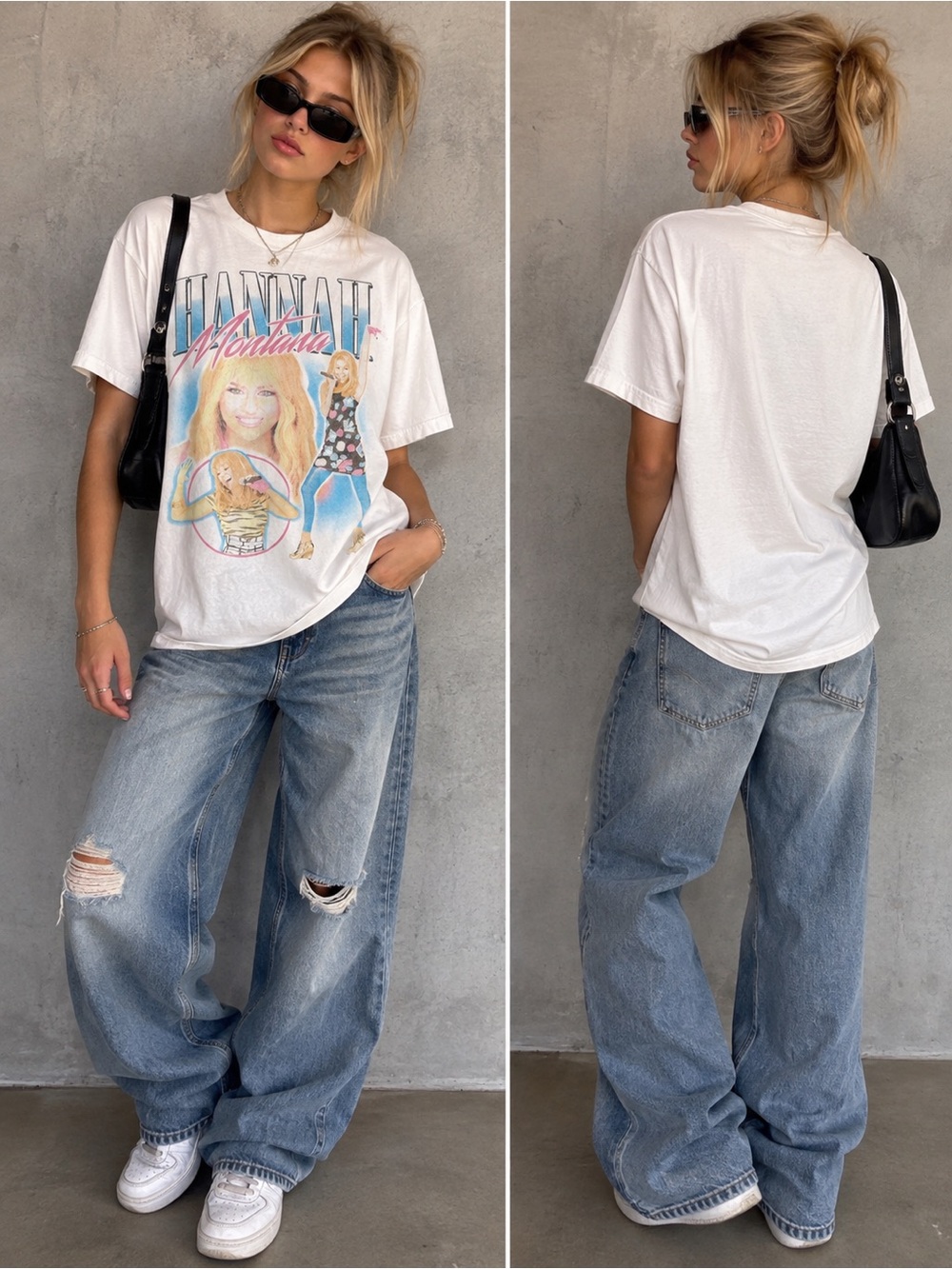 VINTAGE Hannah Montana Graphic Tee - Picture 2 of 3